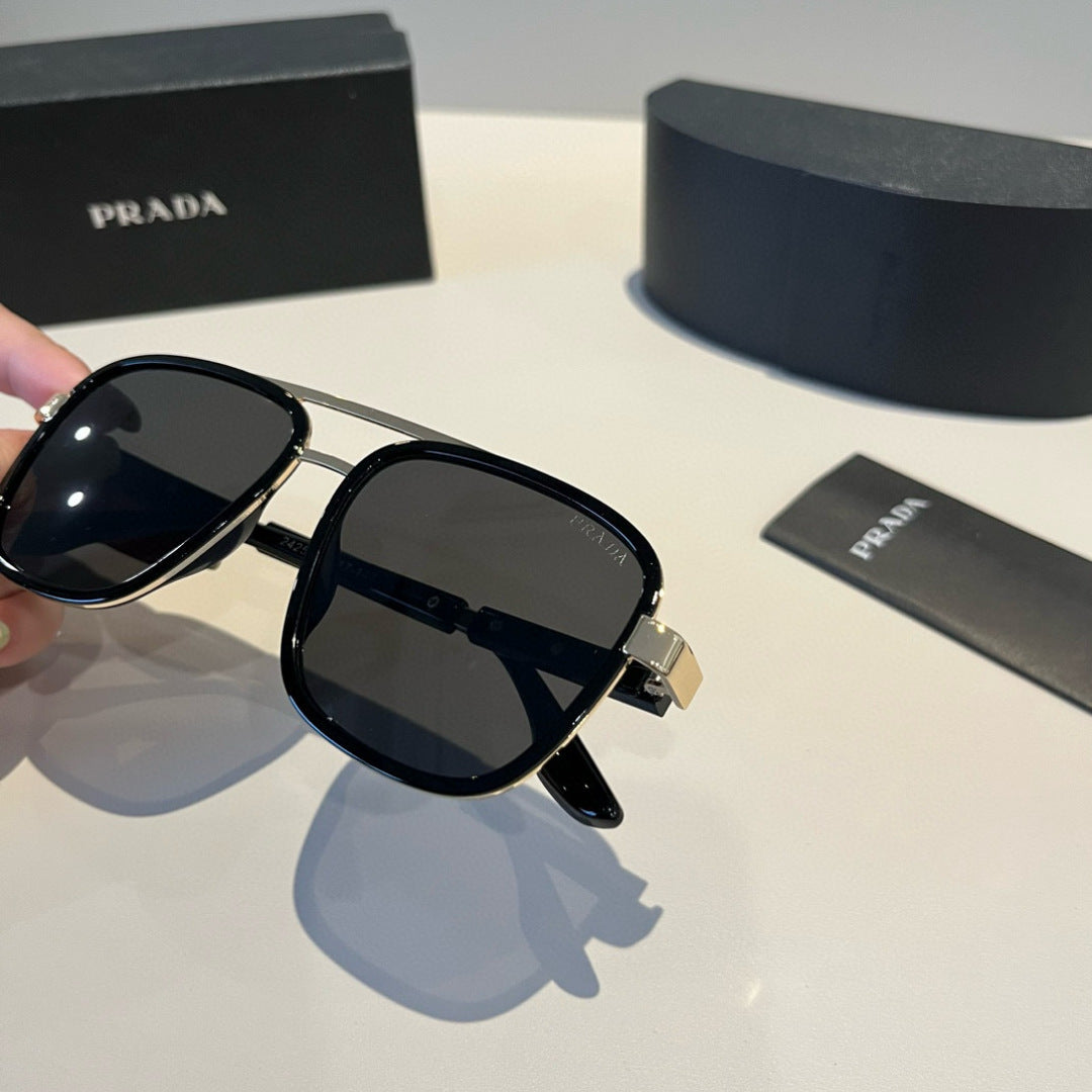 Prada Fashion Black Lens Sunglasses for Men & Women - 449326 - detail image 6