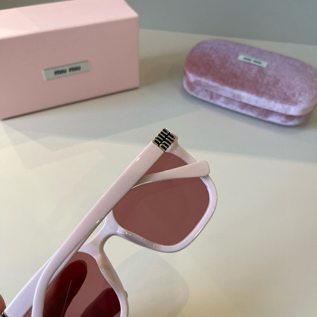 Miu Miu Fashion Red Lens Sunglasses for Men & Women - 487584 - detail image 5