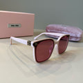 Miu Miu Fashion Red Lens Sunglasses for Men & Women - 487584