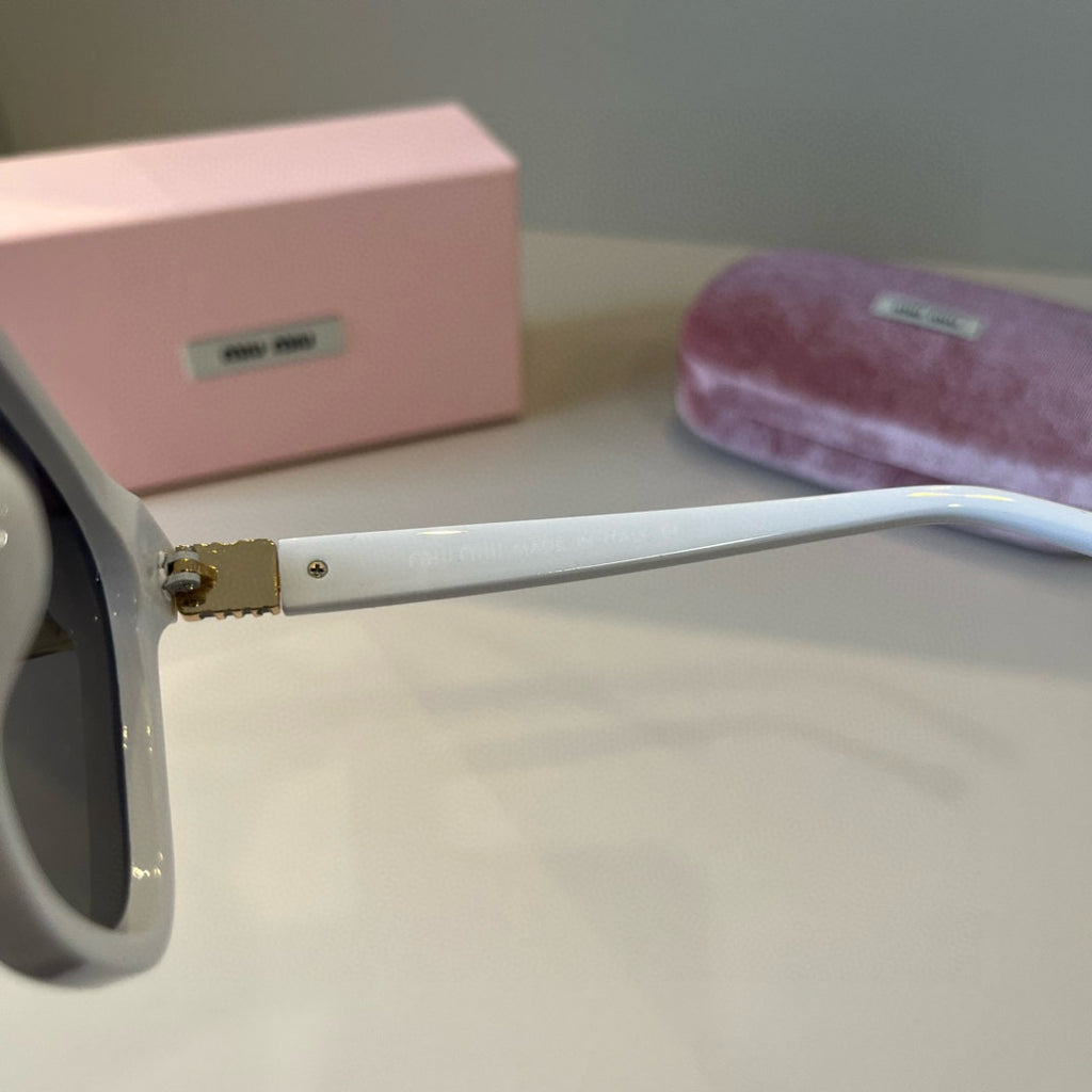 Miu Miu Fashion Silver Lens Sunglasses for Men & Women - 372406 - detail image 6