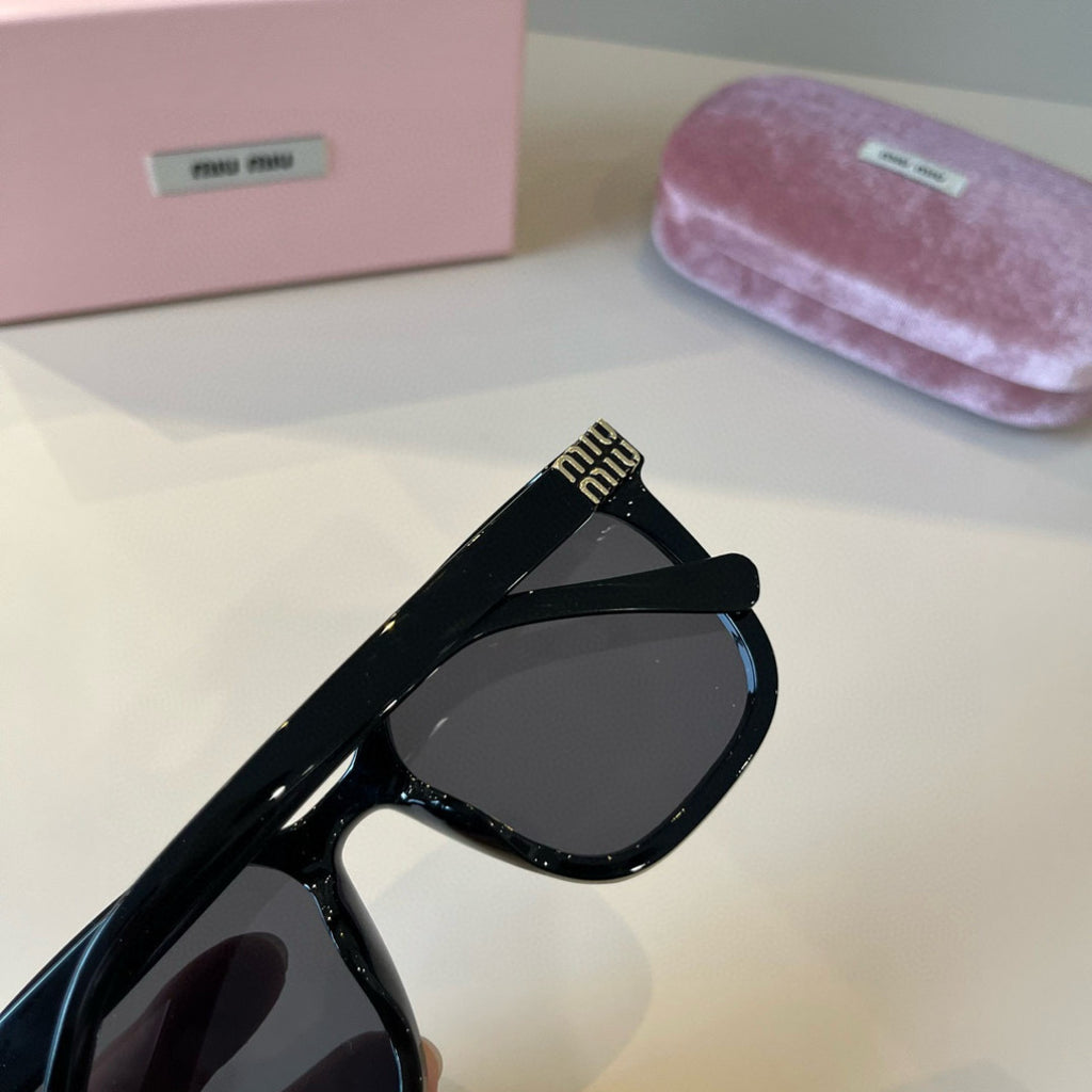 Miu Miu Fashion Black Lens Sunglasses for Men & Women - 372407 - detail image 7