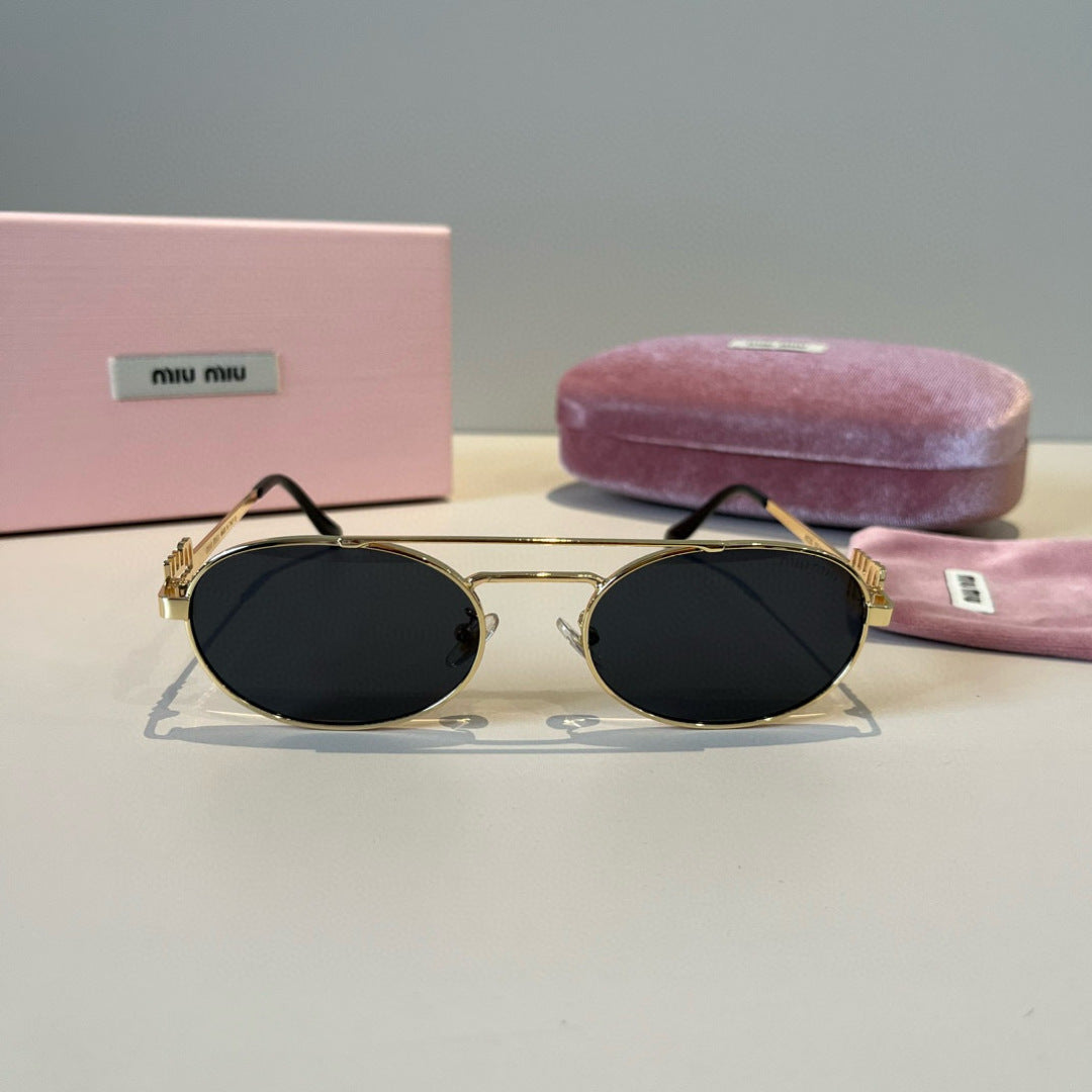 Miu Miu Metal Fashion Red Lens Sunglasses for Men & Women - 432567 - detail image 2