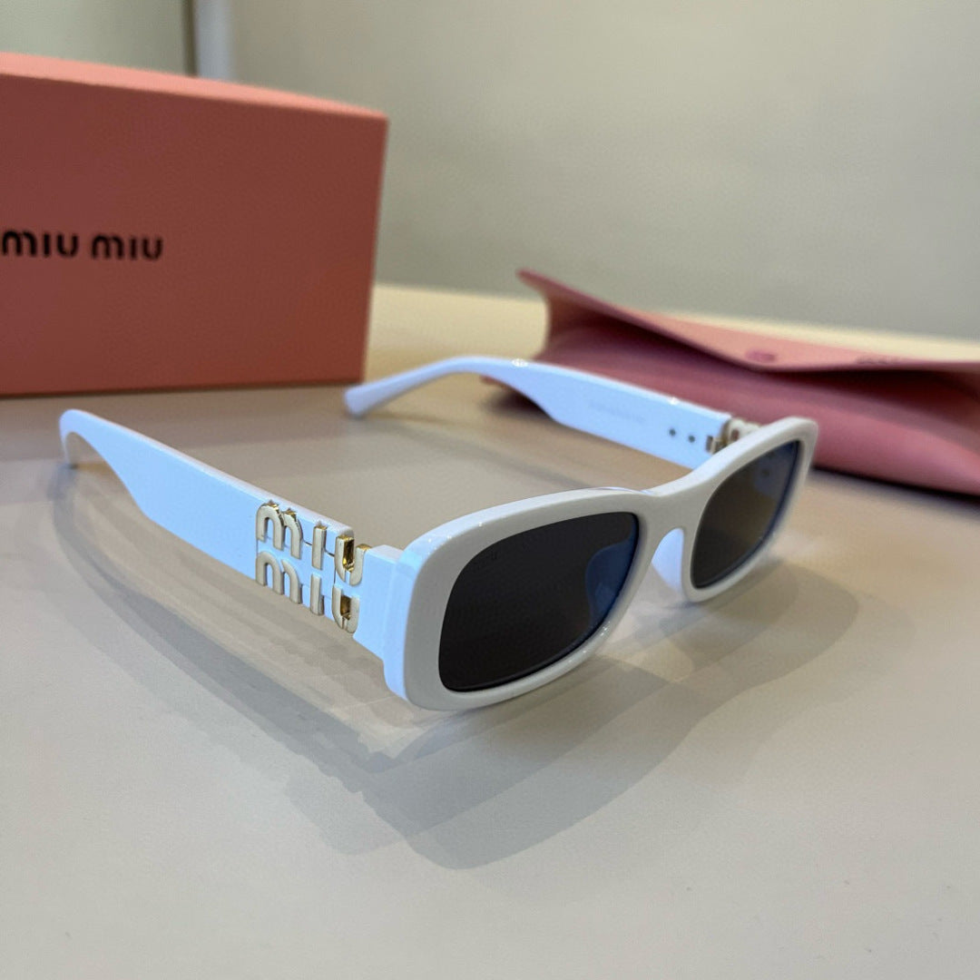 Miu Miu Fashion Silver Lens Sunglasses for Men & Women - 432585