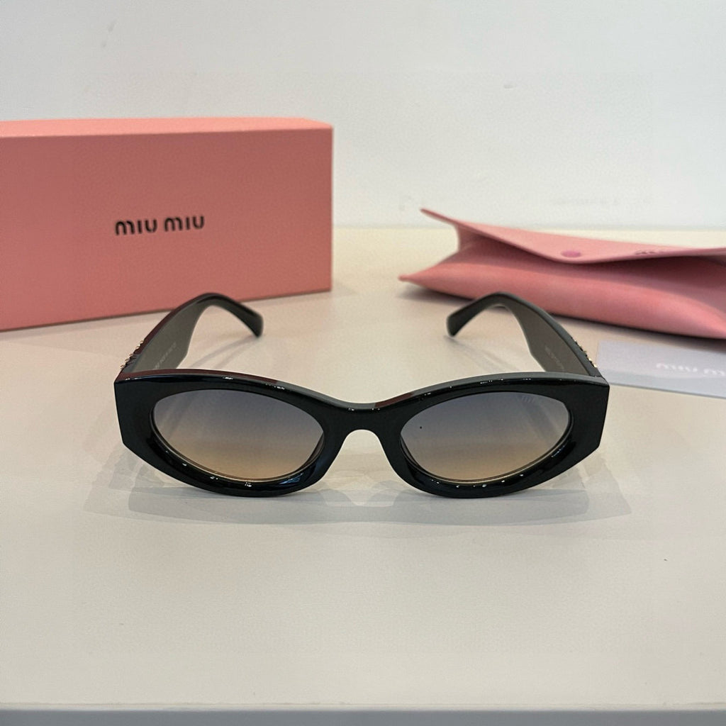 Miu Miu Cat-Eye Silver Lens Sunglasses for Men & Women - 372409 - detail image 2