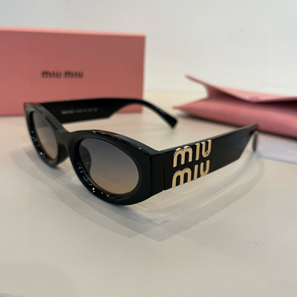 Miu Miu Cat-Eye Silver Lens Sunglasses for Men & Women - 382951 - detail image 3