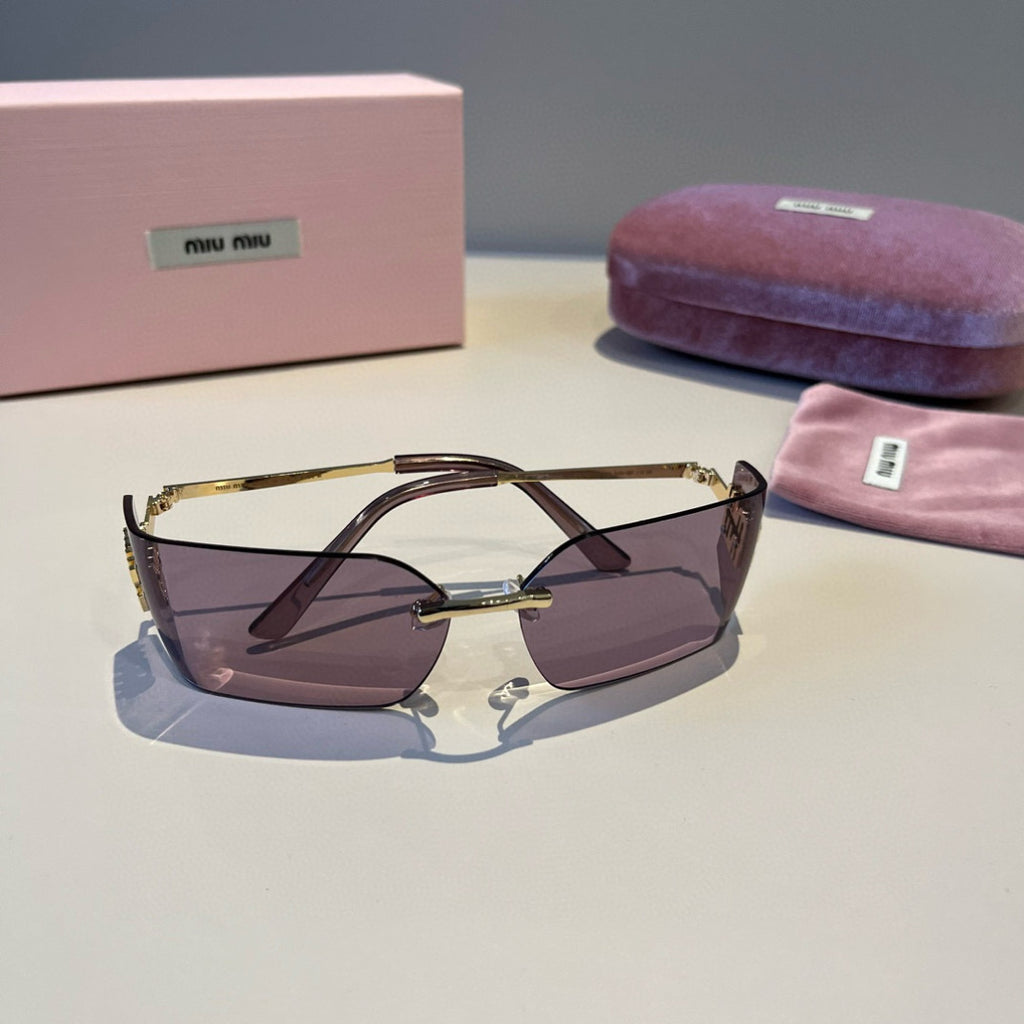 Miu Miu Fashion Gray Lens Sunglasses for Men & Women - 382952 - detail image 6