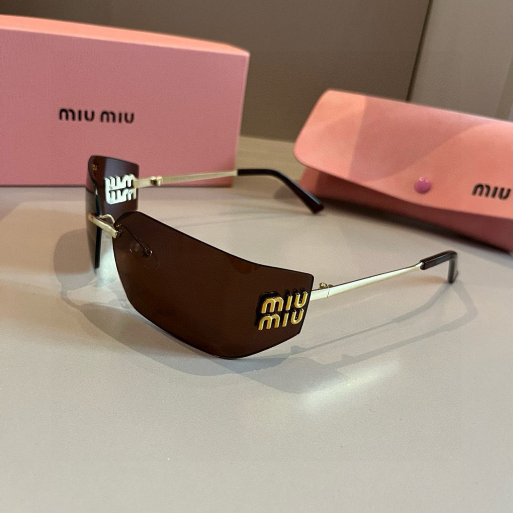 Miu Miu Fashion Brown Lens Sunglasses for Men & Women - 382954 - detail image 3