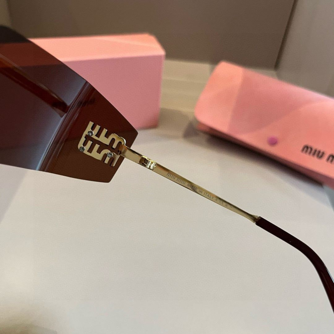 Miu Miu Fashion Brown Lens Sunglasses for Men & Women - 382954 - detail image 8