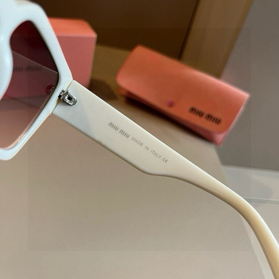 Miu Miu SMUO7S Square Brown Lens Sunglasses for Men & Women - detail image 7
