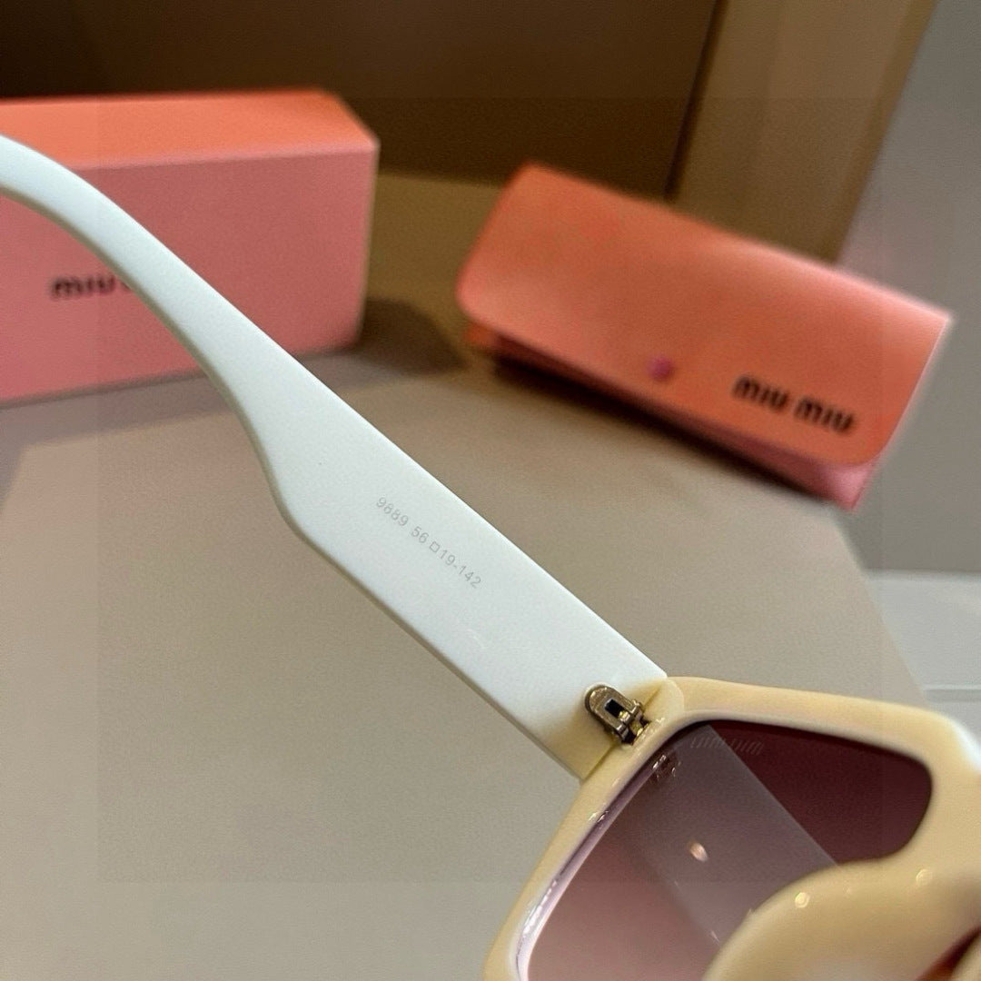 Miu Miu SMUO7S Square Brown Lens Sunglasses for Men & Women - 432586 - detail image 8