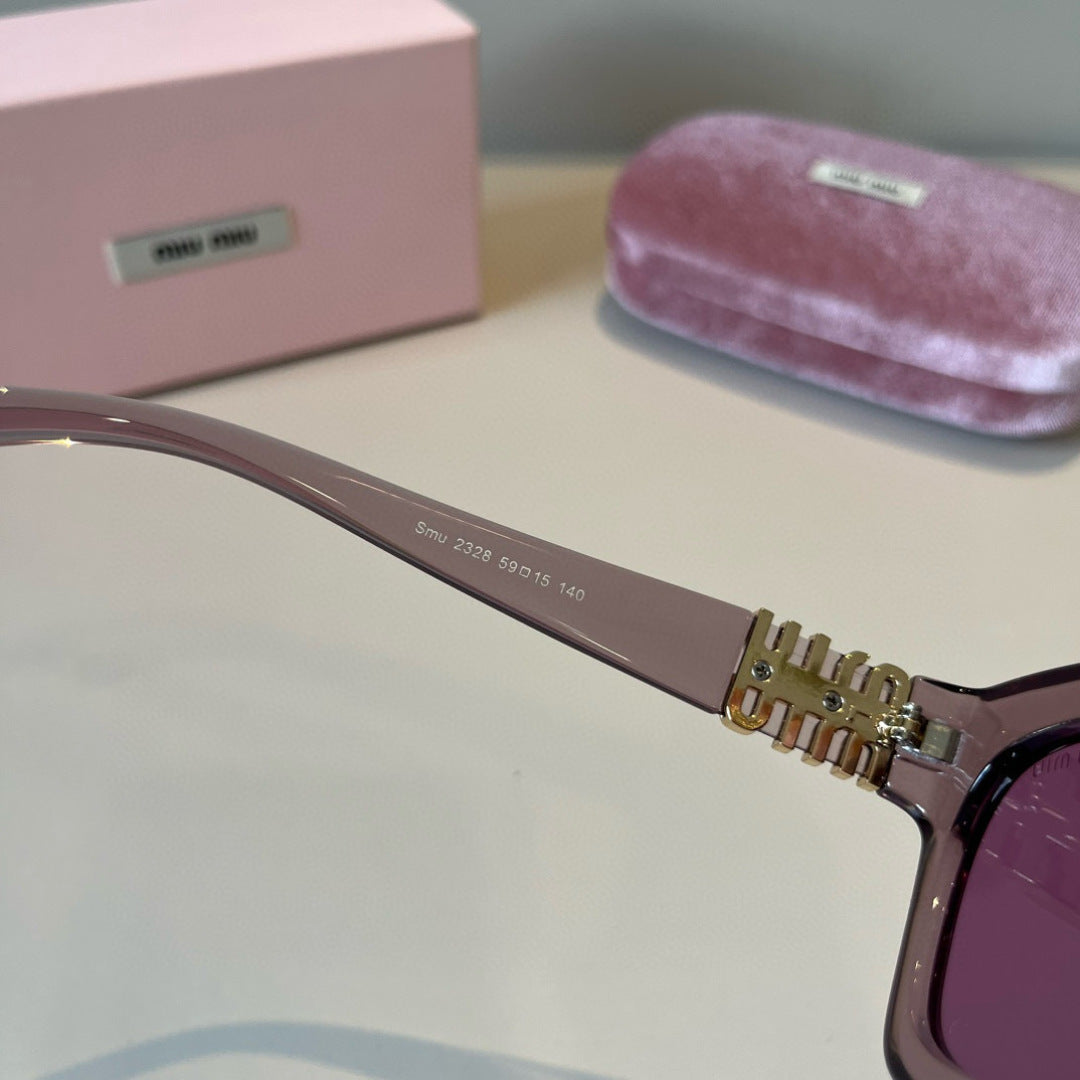 Miu Miu Cat-Eye Purple Lens Sunglasses for Men & Women - 382955 - detail image 6