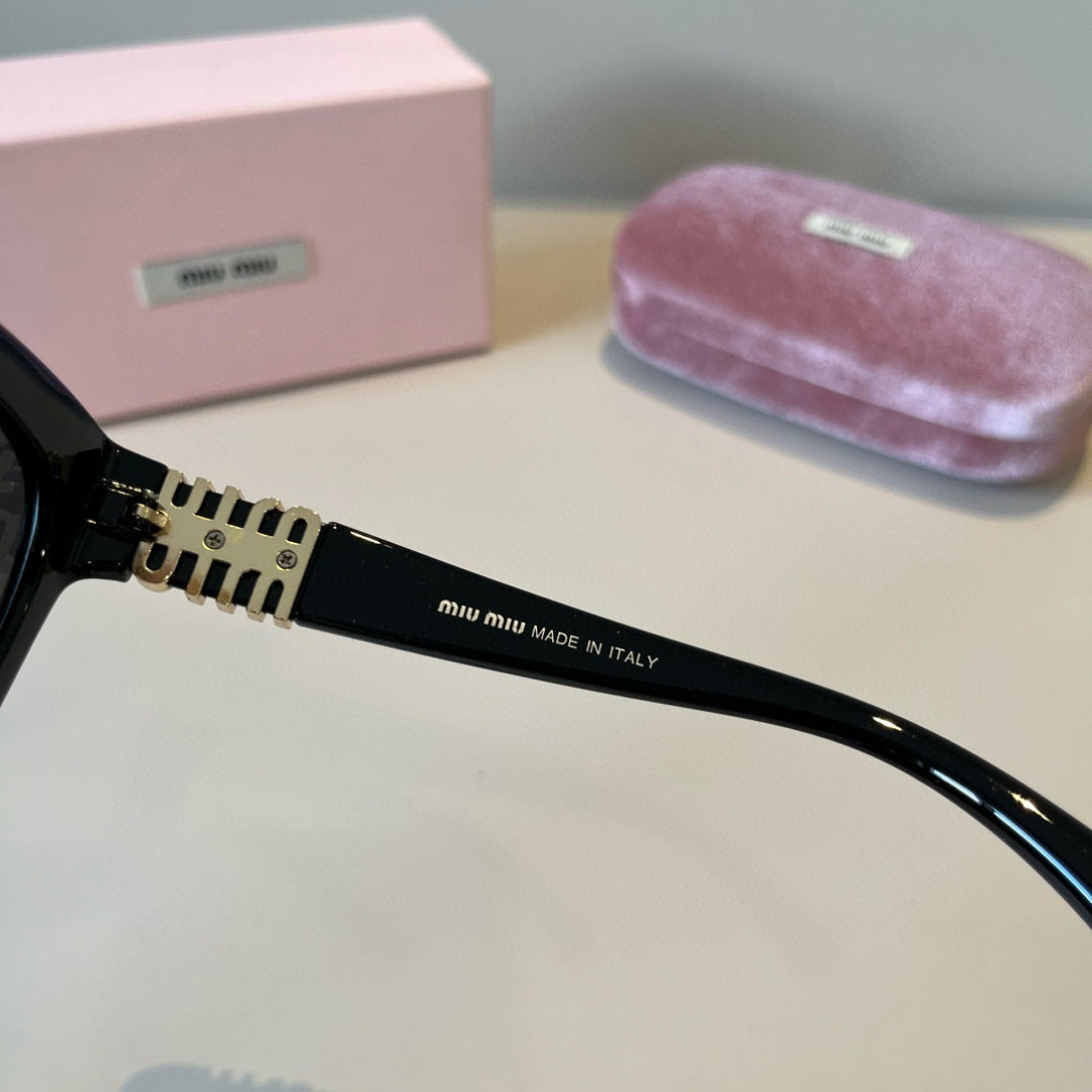 Miu Miu Cat-Eye Black Lens Sunglasses for Men & Women - 382958 - detail image 5