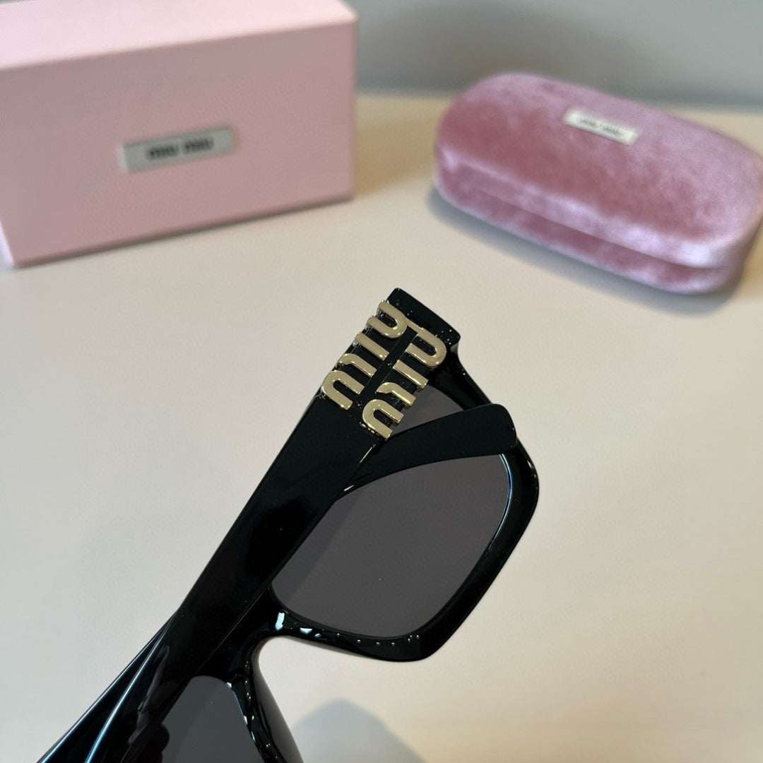 Miu Miu Cat-Eye Black Lens Sunglasses for Men & Women - 382958 - detail image 8