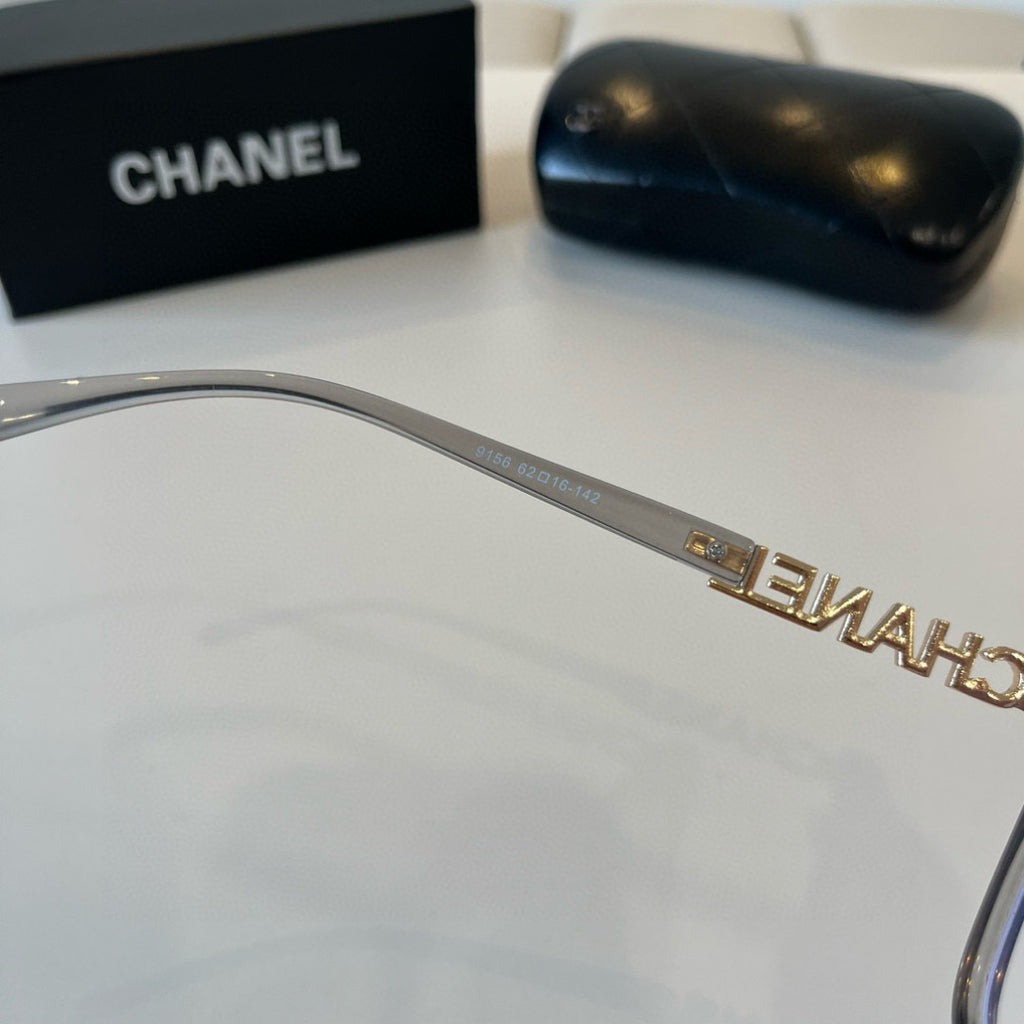 Chanel Fashion Silver Lens Sunglasses for Men & Women - 867036 - detail image 9