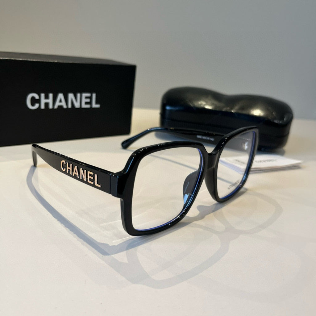 Chanel Oversized Black Lens Sunglasses for Men & Women - 415205