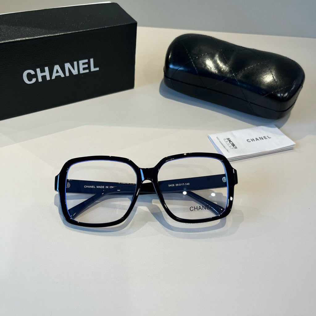 Chanel Oversized Black Lens Sunglasses for Men & Women - 358032 - detail image 5