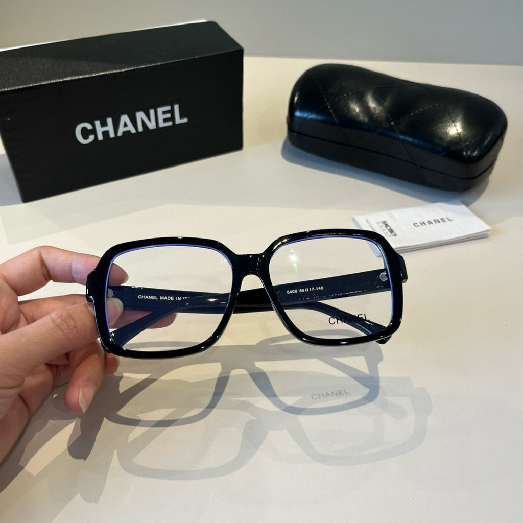 Chanel Oversized Black Lens Sunglasses for Men & Women - 415205 - detail image 6