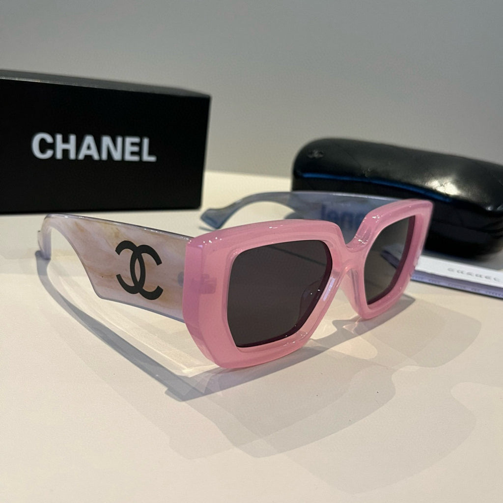 Chanel Fashion Red Lens Sunglasses for Men & Women - 867047