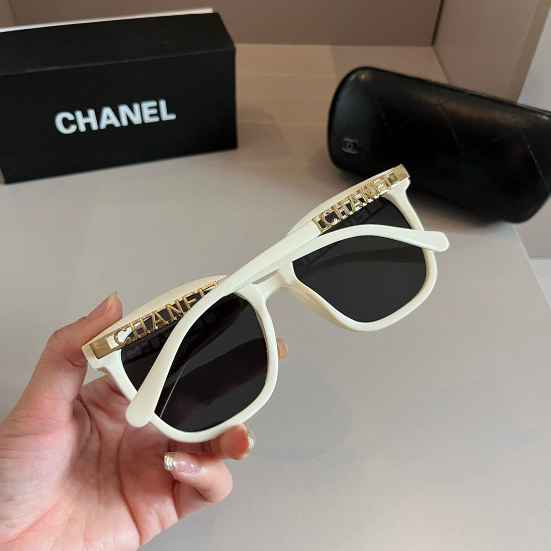 Chanel Oversized Silver Lens Sunglasses for Men & Women - 867049 - detail image 6