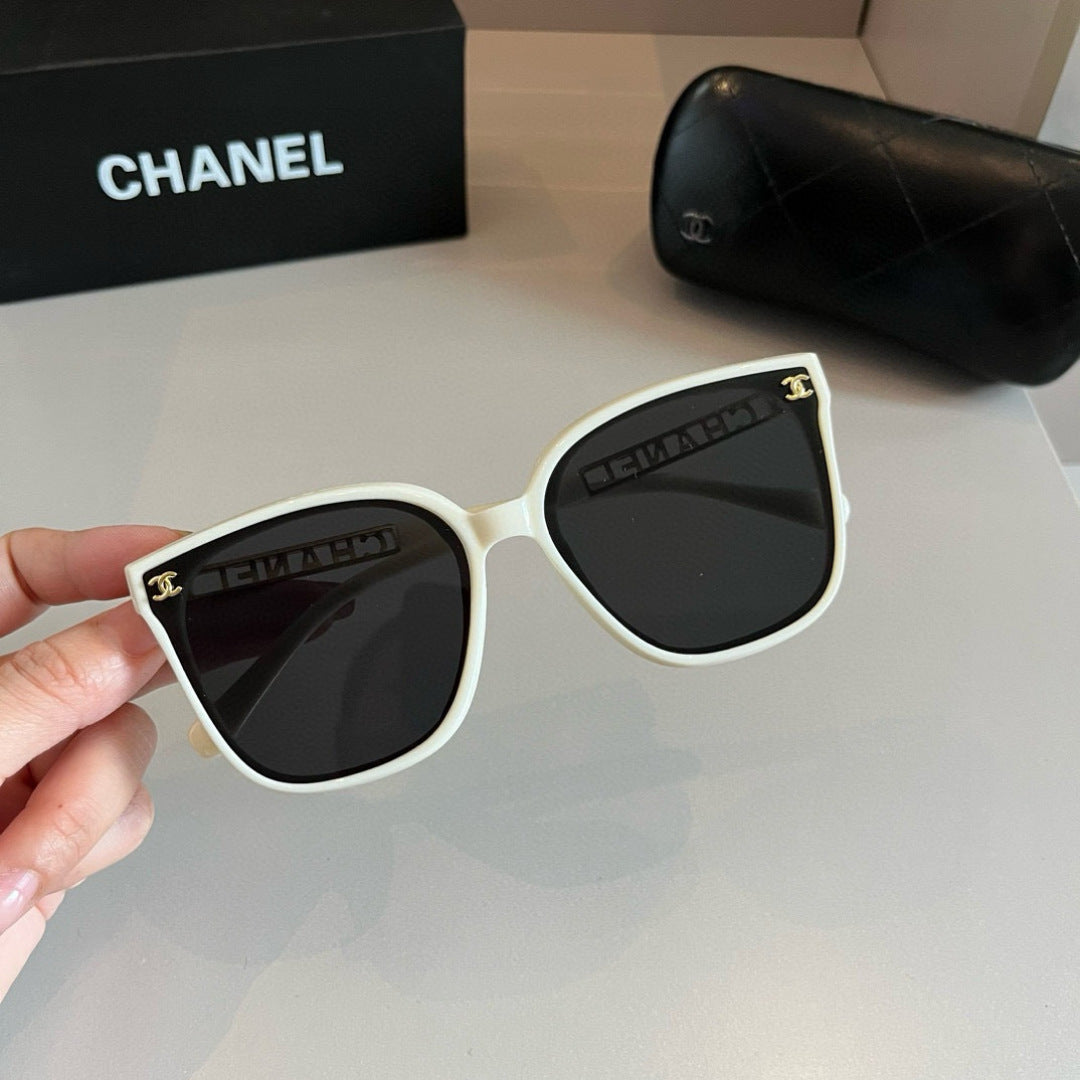 Chanel Oversized Silver Lens Sunglasses for Men & Women - 867049 - detail image 5