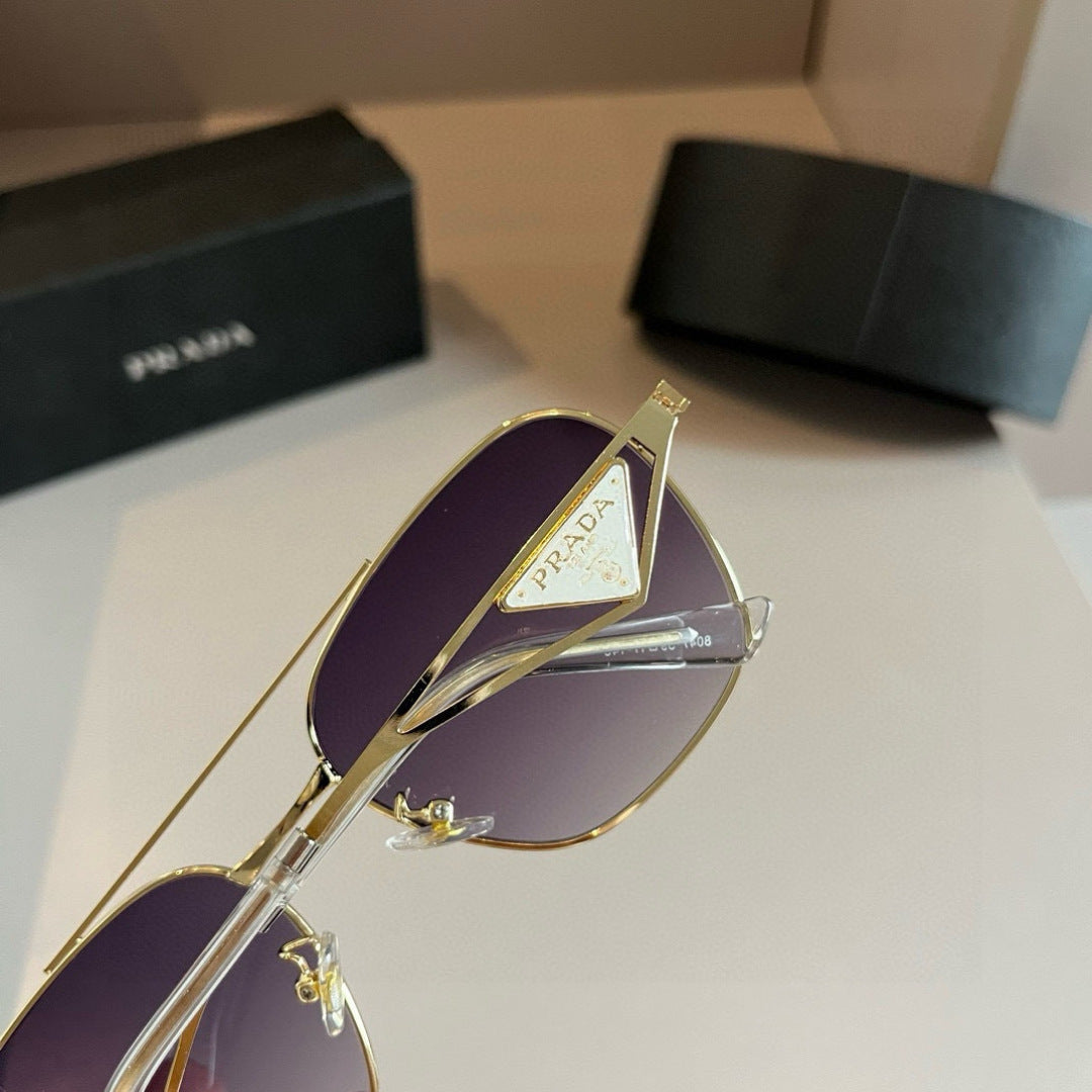 Prada Polarized Fashion Silver Lens Sunglasses for Men - 382649 - detail image 7