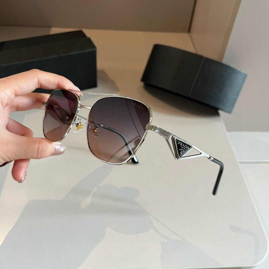 Prada Polarized Fashion Silver Lens Sunglasses for Men - 465591 - detail image 4