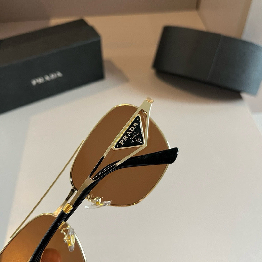 Prada Polarized Fashion Brown Lens Sunglasses for Men - 465592 - detail image 5