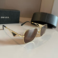Prada Polarized Fashion Brown Lens Sunglasses for Men - 465592
