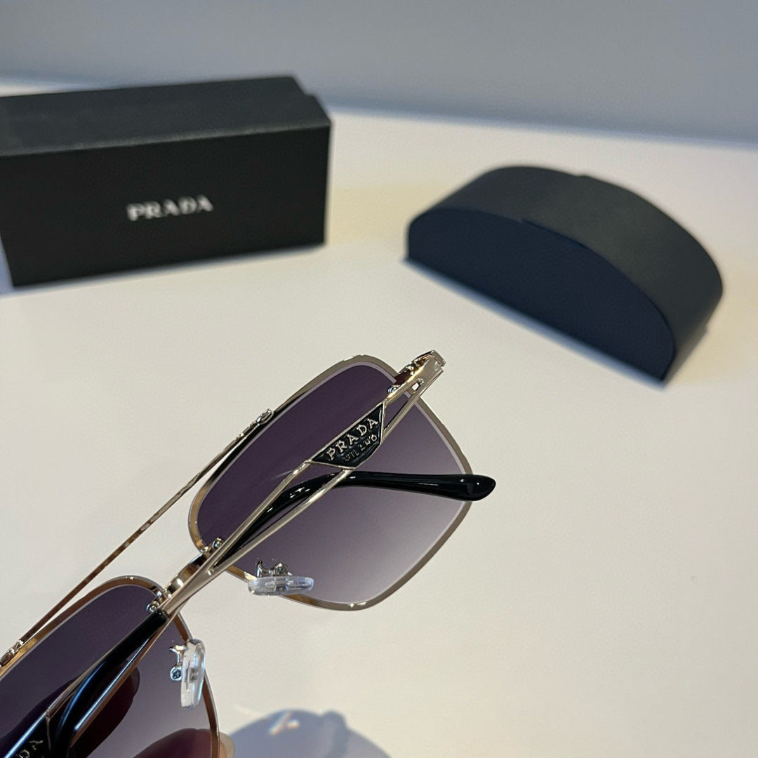 Prada Polarized Fashion Black Lens Sunglasses for Men - 449410 - detail image 5