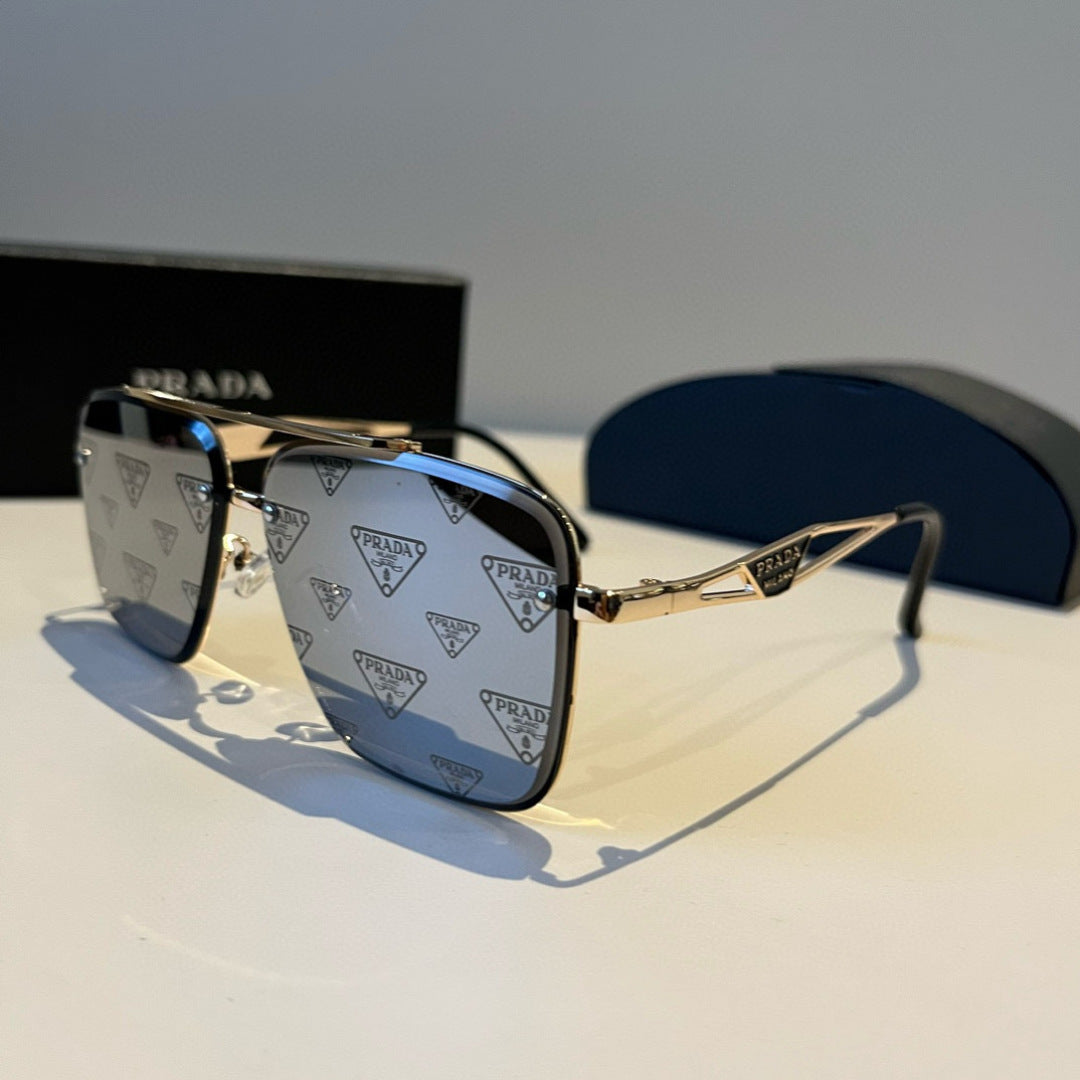 Prada Polarized Fashion Gray Lens Sunglasses for Men - 449411 - detail image 3