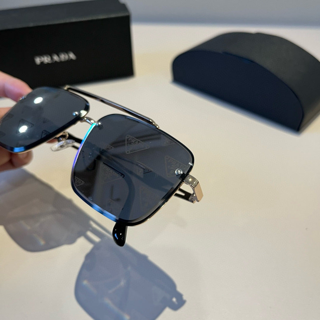 Prada Polarized Fashion Gray Lens Sunglasses for Men - 449411 - detail image 7