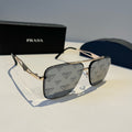 Prada Polarized Fashion Gray Lens Sunglasses for Men - 449411