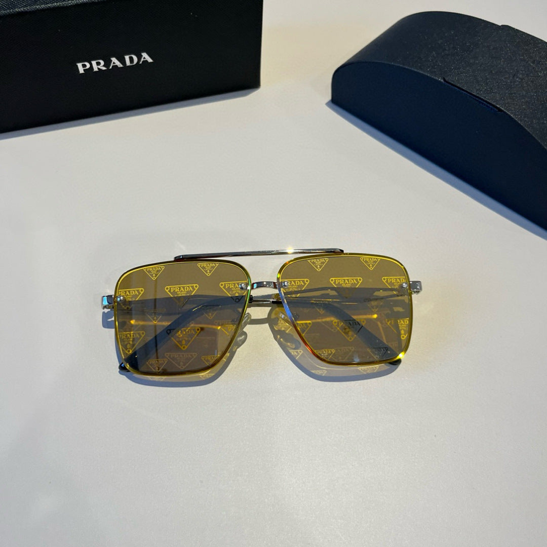Prada Polarized Fashion Brown Lens Sunglasses for Men - 449412 - detail image 9