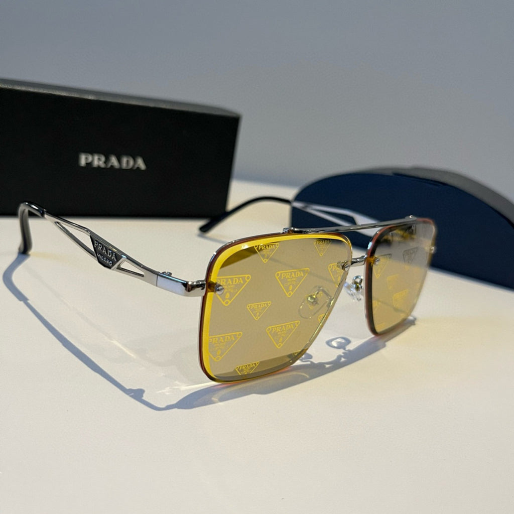 Prada Polarized Fashion Brown Lens Sunglasses for Men - 449412