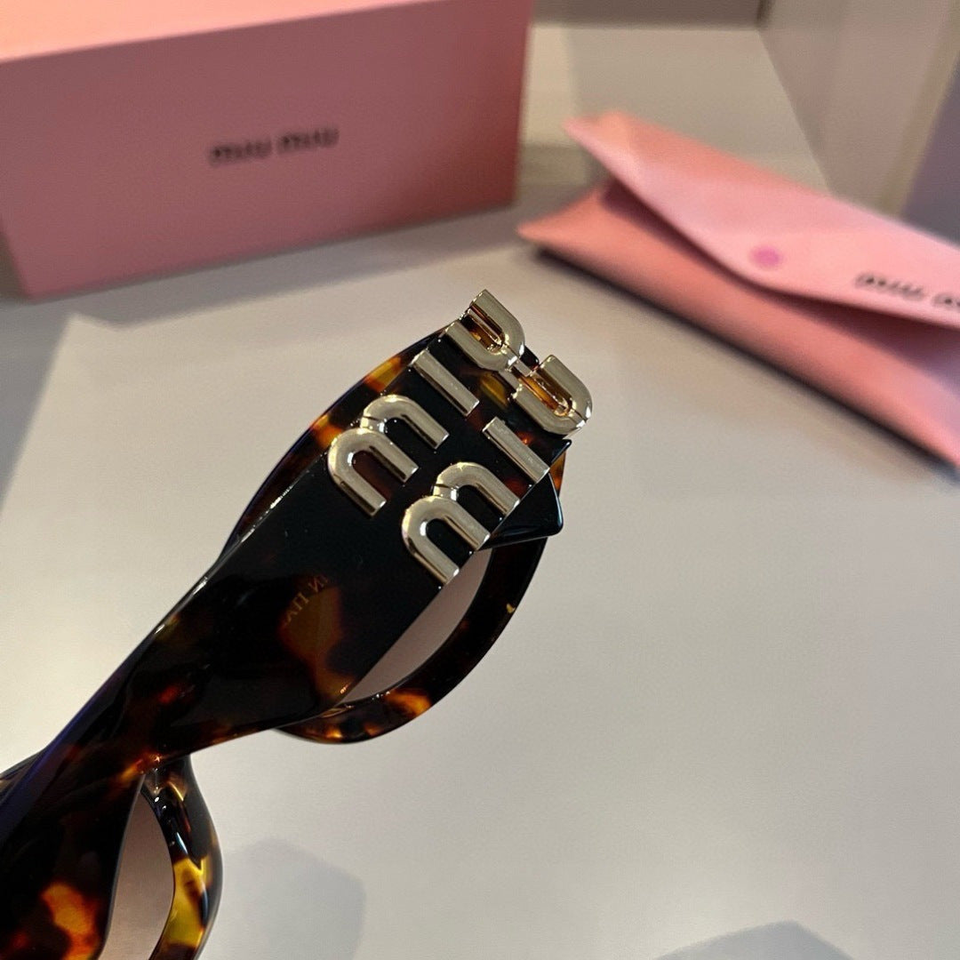 Miu Miu Cat-Eye Brown Lens Sunglasses for Men & Women - 432605 - detail image 6