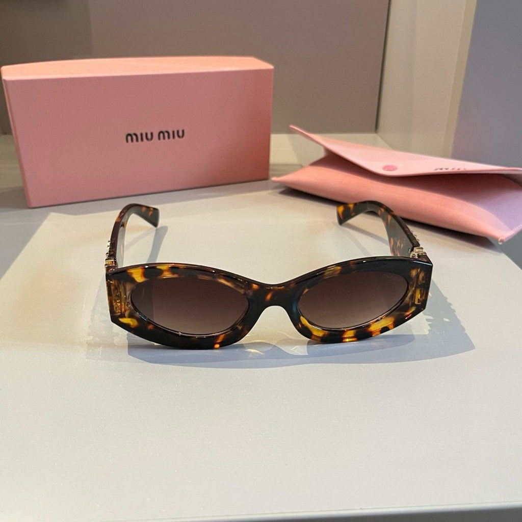 Miu Miu Cat-Eye Brown Lens Sunglasses for Men & Women - 432605 - detail image 9