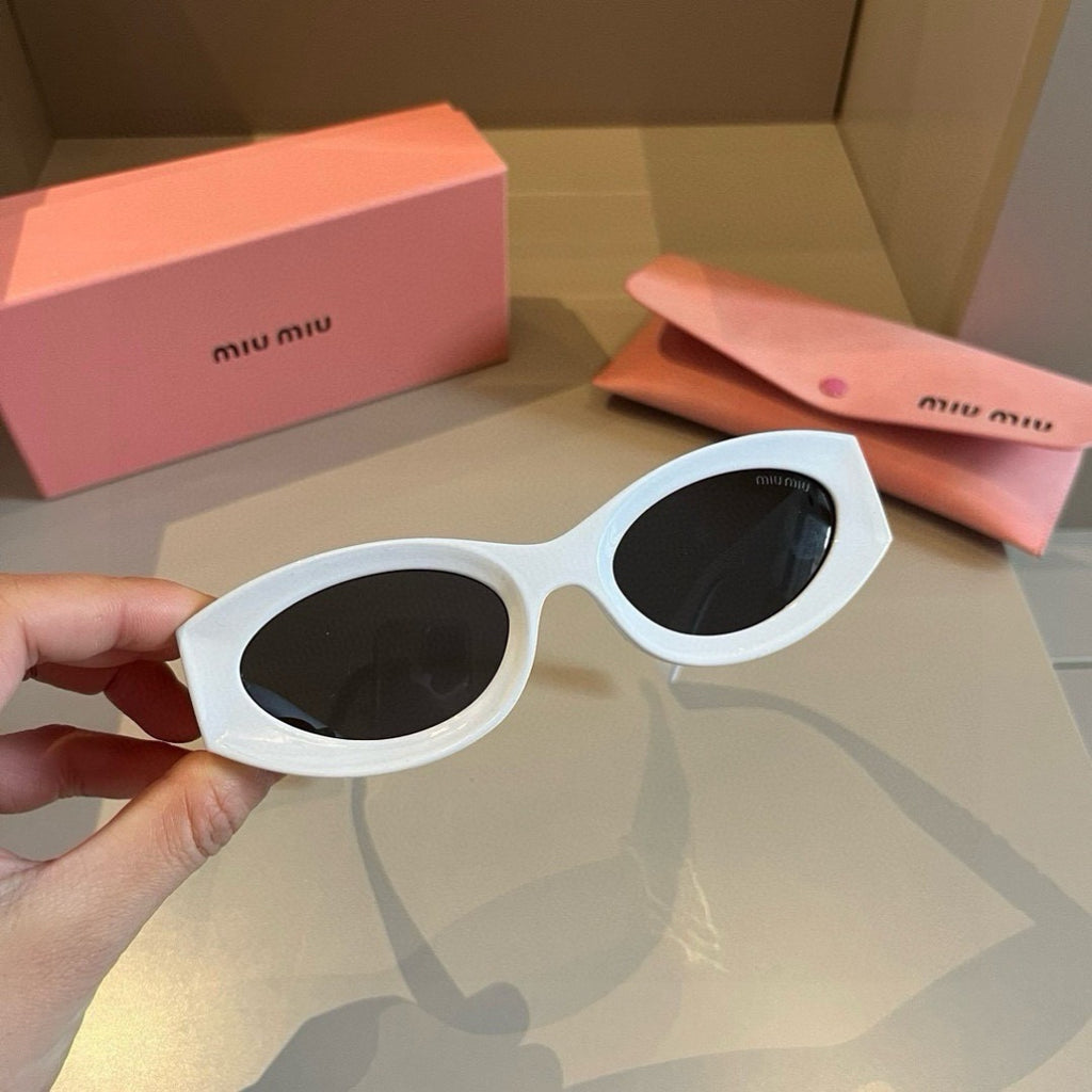 Miu Miu Cat-Eye Gold Lens Sunglasses for Men & Women - 432606 - detail image 2