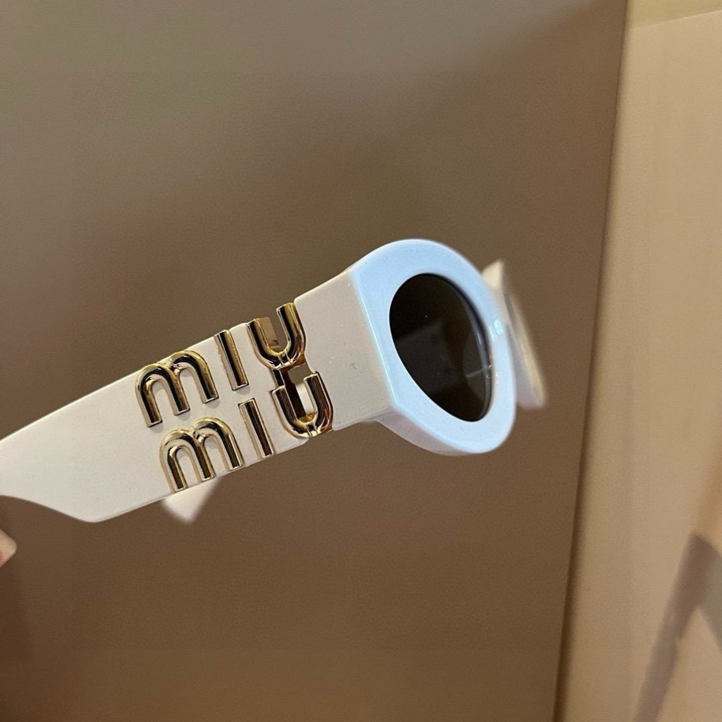 Miu Miu Cat-Eye Gold Lens Sunglasses for Men & Women - 399237 - detail image 4