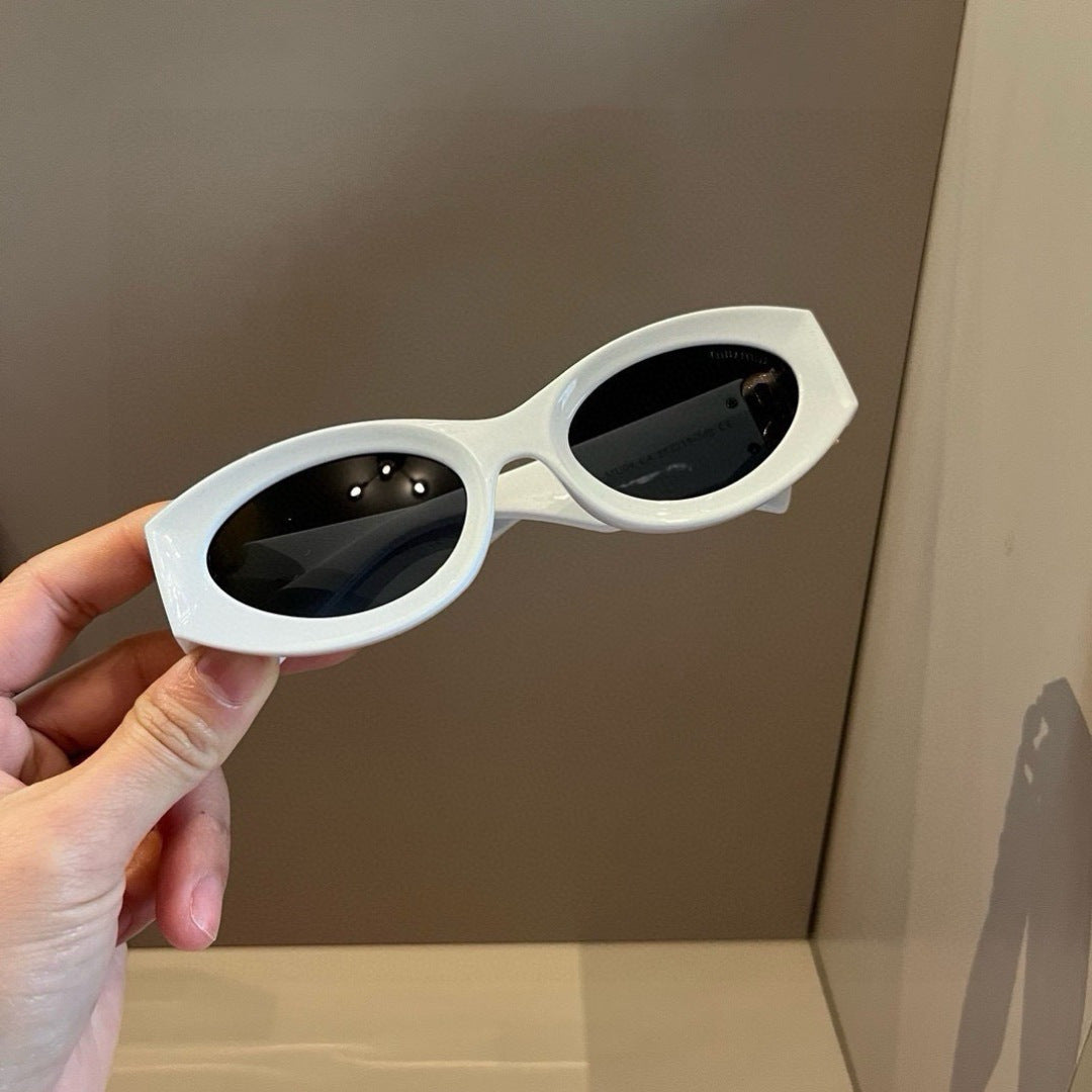 Miu Miu Cat-Eye Gold Lens Sunglasses for Men & Women - 399237 - detail image 6
