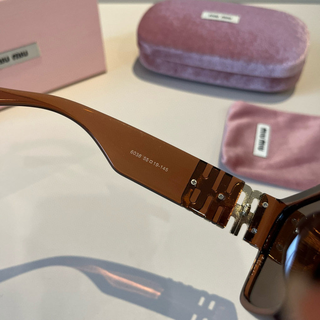 Miu Miu Fashion Black Lens Sunglasses for Men & Women - 998422 - detail image 9