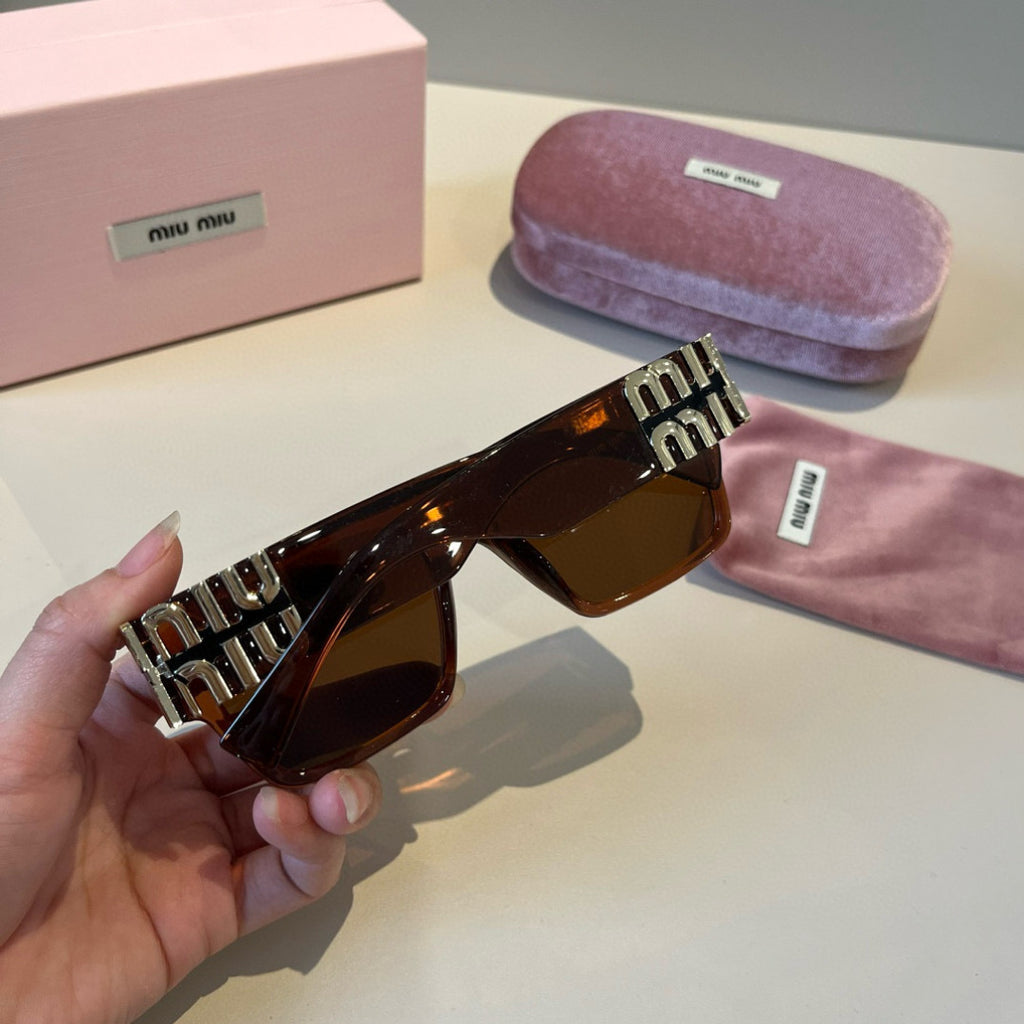 Miu Miu Fashion Black Lens Sunglasses for Men & Women - 998422 - detail image 6