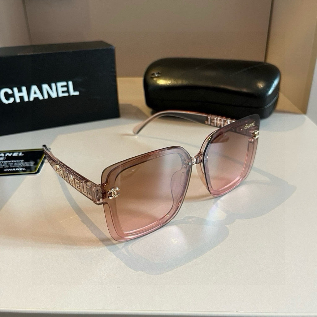 Chanel Fashion Gold Lens Sunglasses for Men & Women - 398521