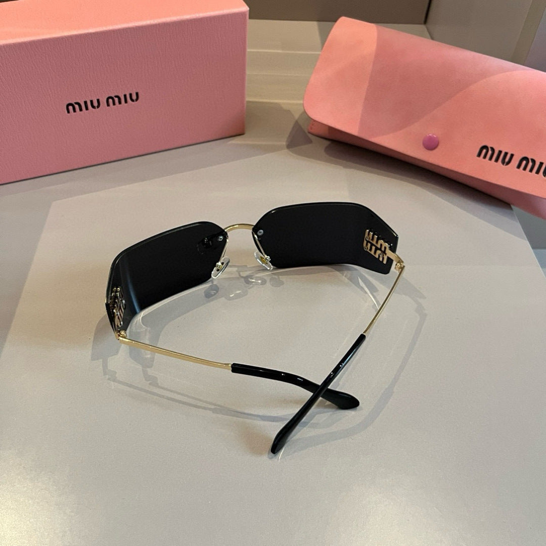 Miu Miu Fashion Black Lens Sunglasses for Men & Women - 399240 - detail image 6