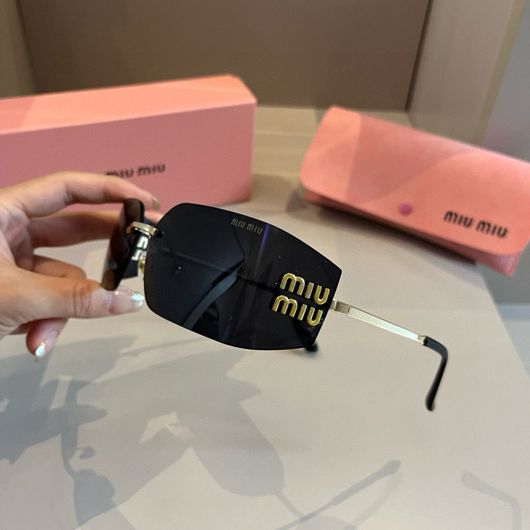 Miu Miu Fashion Black Lens Sunglasses for Men & Women - 432640 - detail image 4