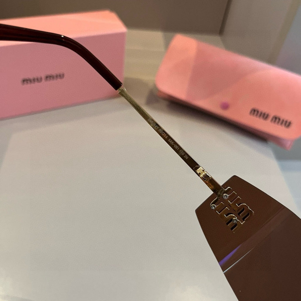Miu Miu Fashion Brown Lens Sunglasses for Men & Women - 449753 - detail image 7