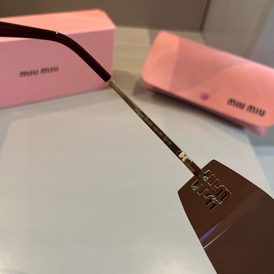 Miu Miu Fashion Brown Lens Sunglasses for Men & Women - 399241 - detail image 7
