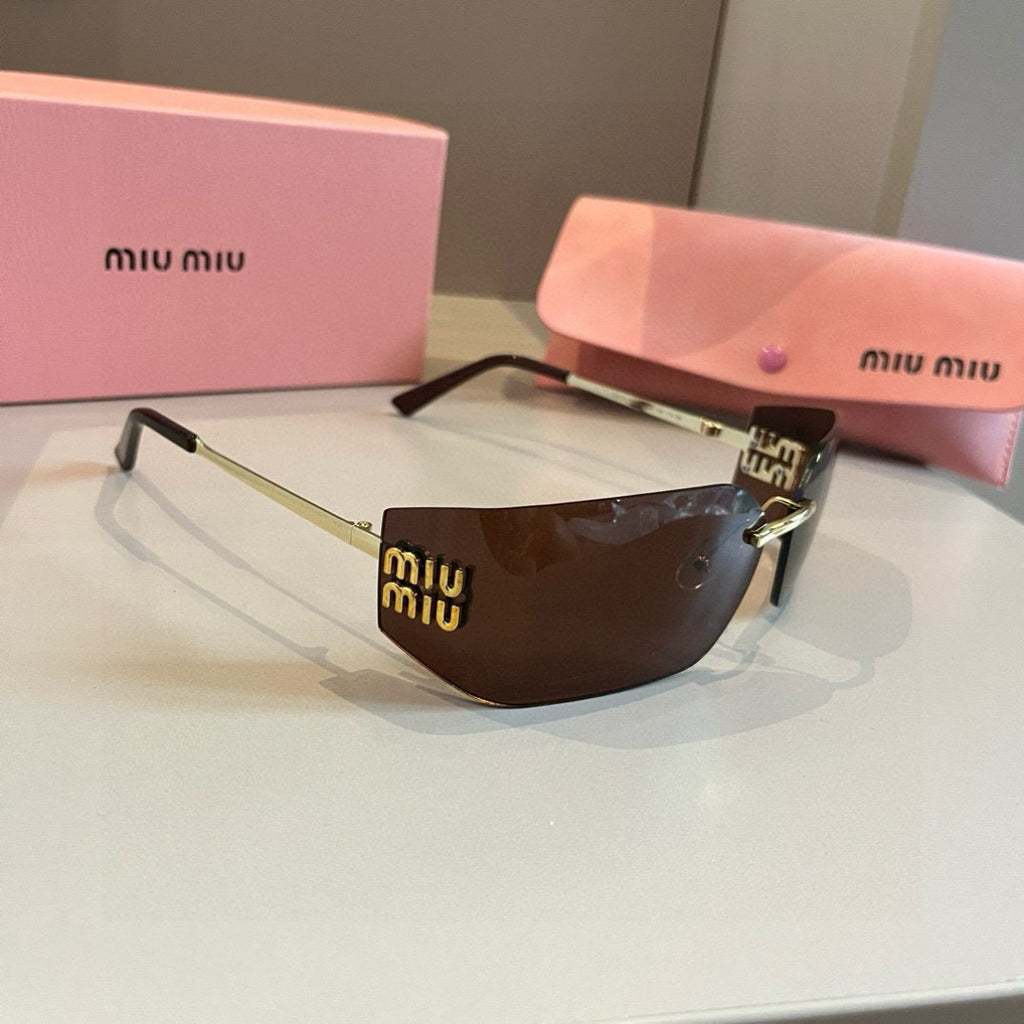 Miu Miu Fashion Brown Lens Sunglasses for Men & Women - 449753
