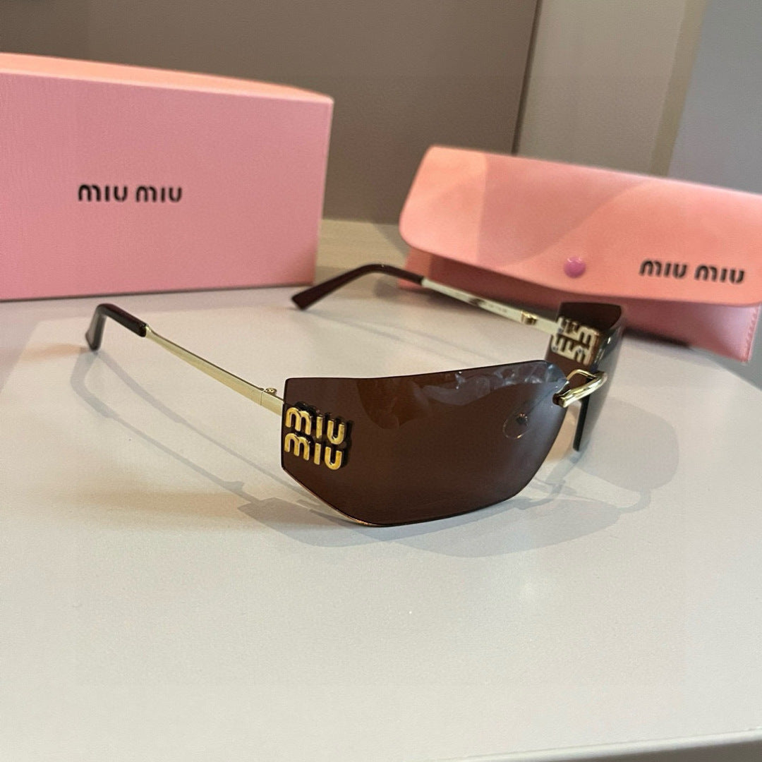 Miu Miu Fashion Brown Lens Sunglasses for Men & Women - 449753