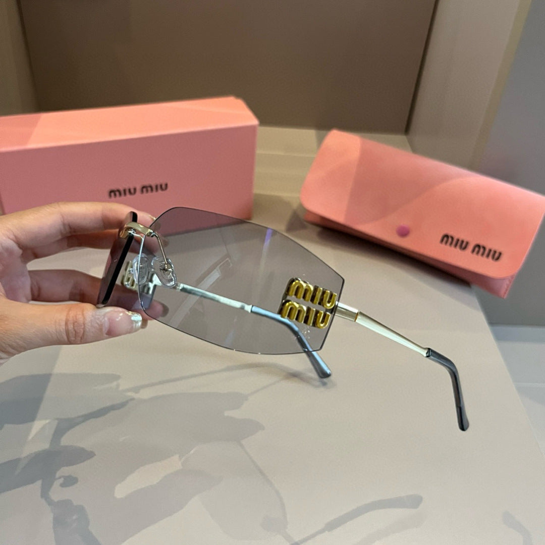 Miu Miu Fashion Silver Lens Sunglasses for Men & Women - 449754 - detail image 3