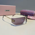 Miu Miu Fashion Gray Lens Sunglasses for Men & Women